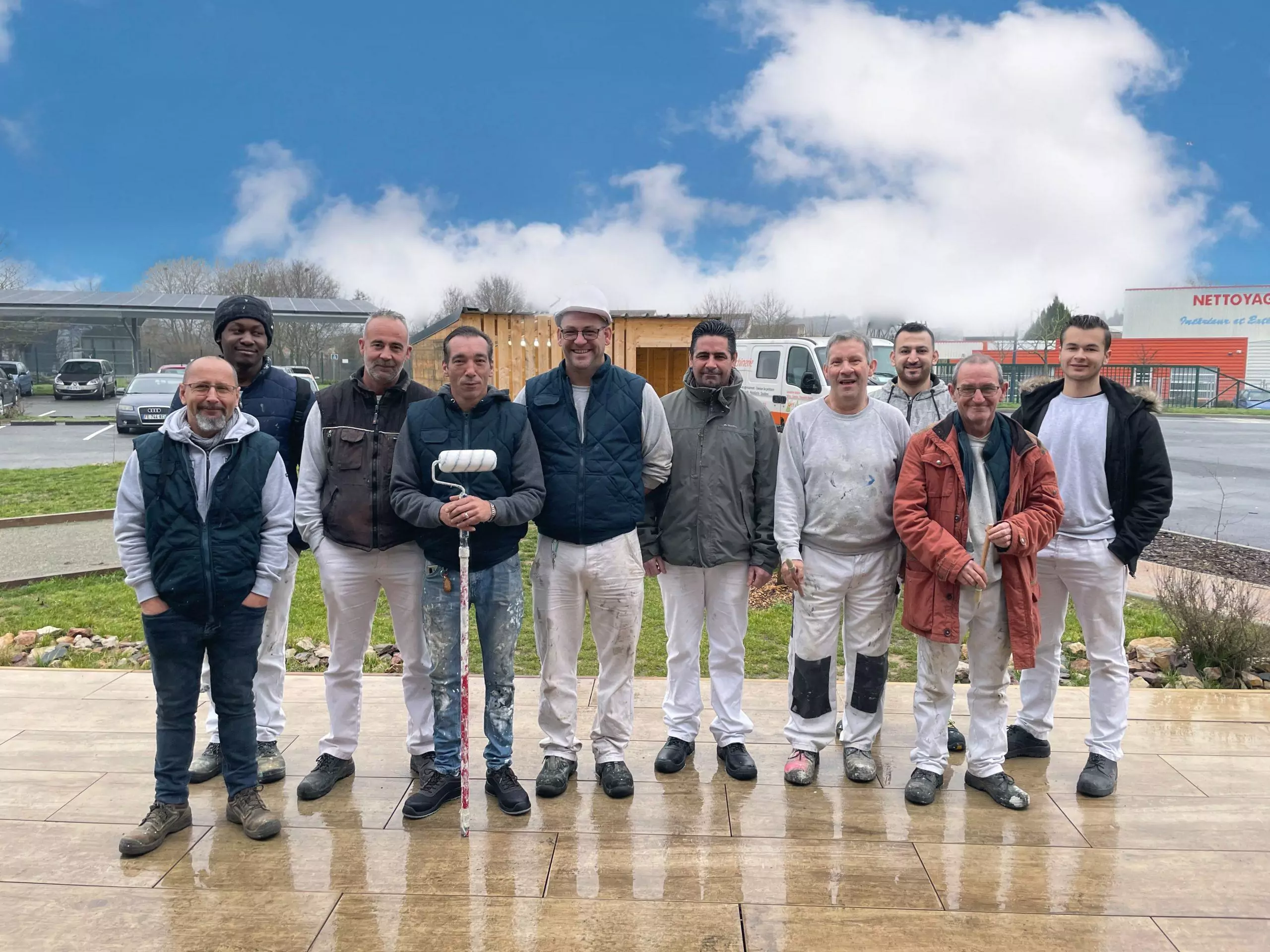 la machinerie second oeuvre travaux