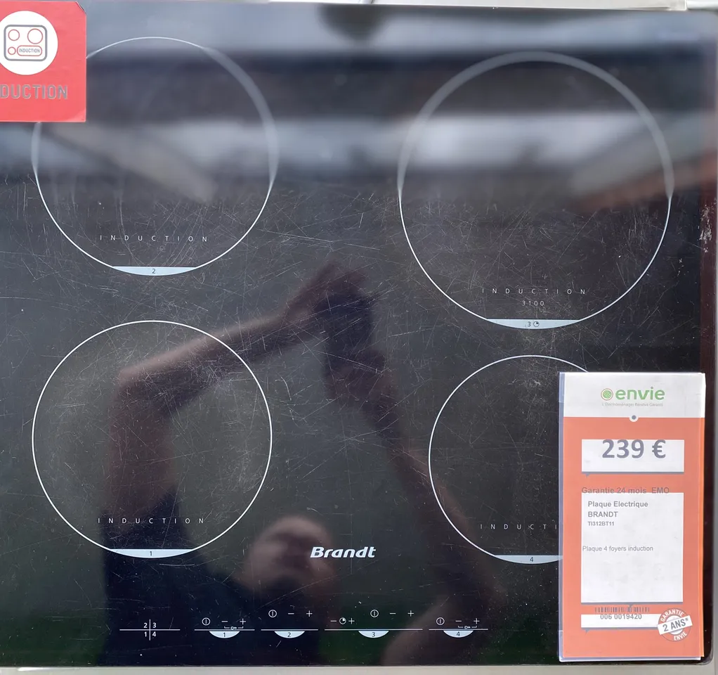 PLAQUE ÉLECTRIQUE BRANDT
