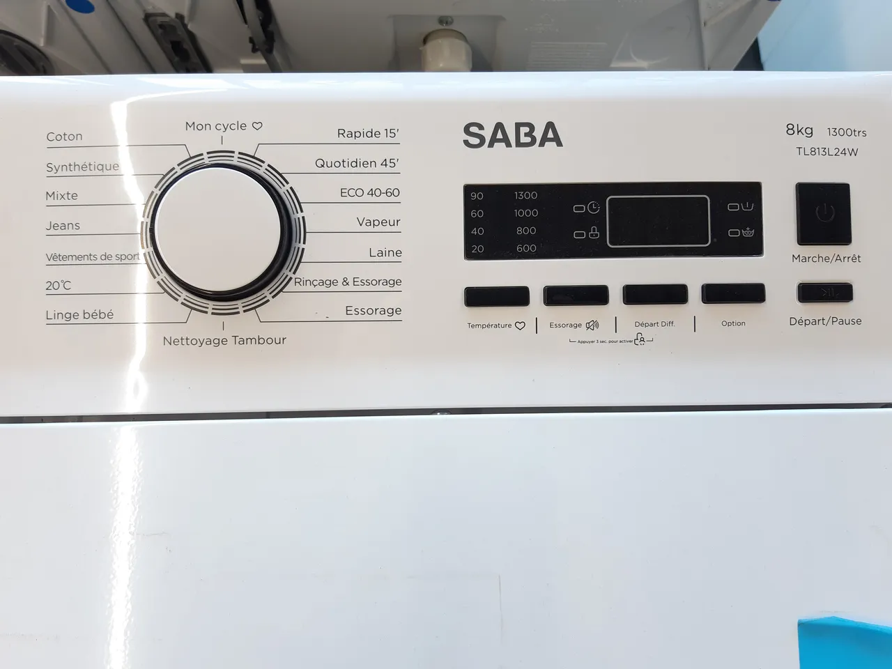 LAVE LINGE TOP 8 kg - SABA – Image 3
