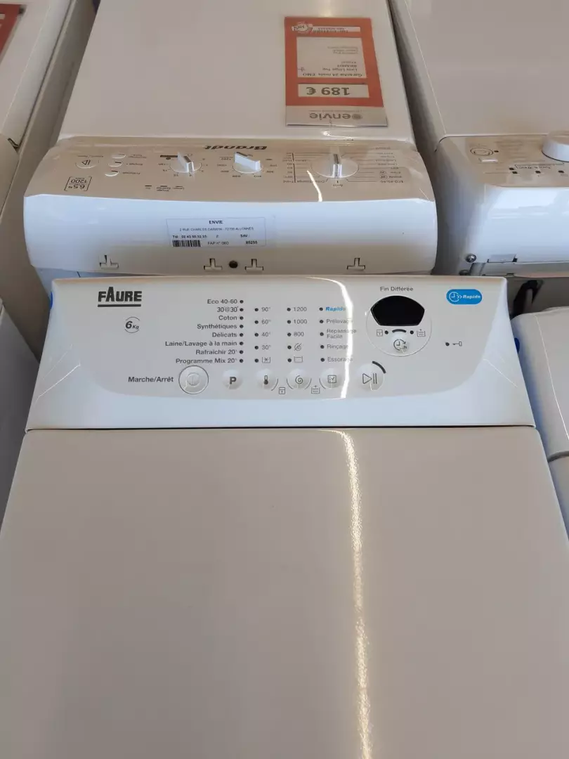 LAVE LINGE TOP 6 KG — FAURE – Image 2