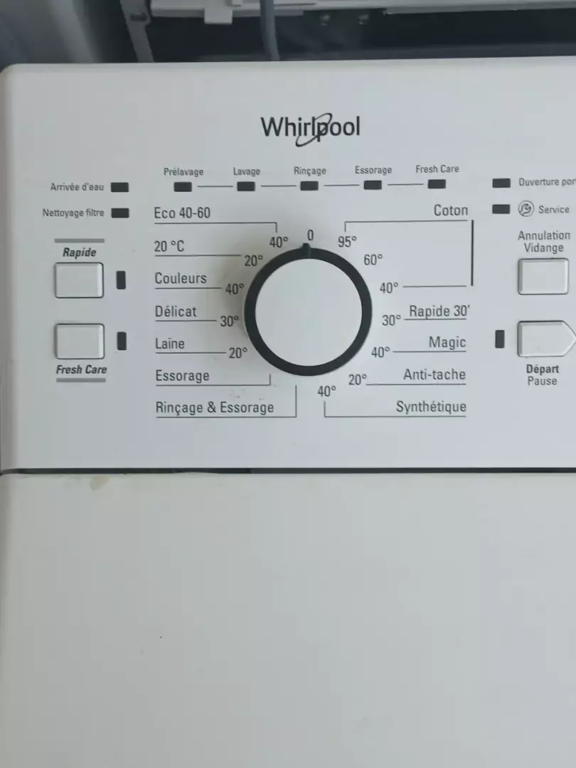 LAVE LINGE TOP 6 KG — WHIRLPOOL – Image 2