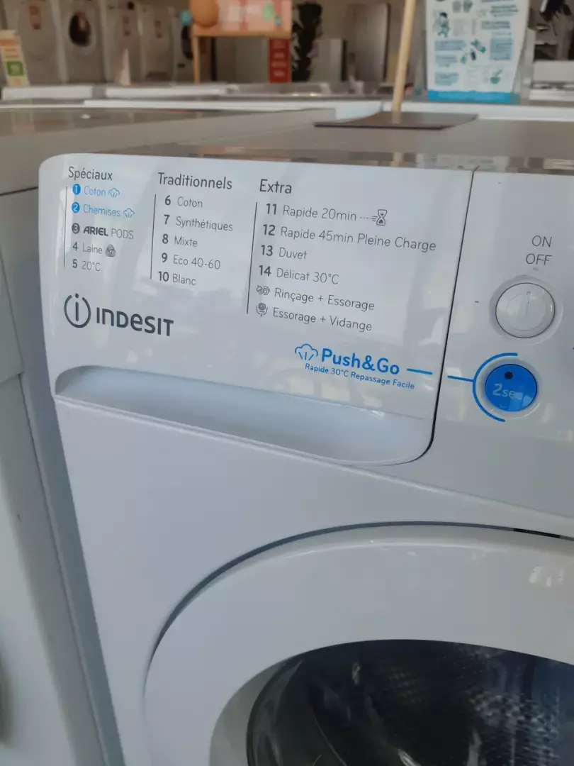 LAVE LINGE HUBLOT 9 KG — INDESIT – Image 4