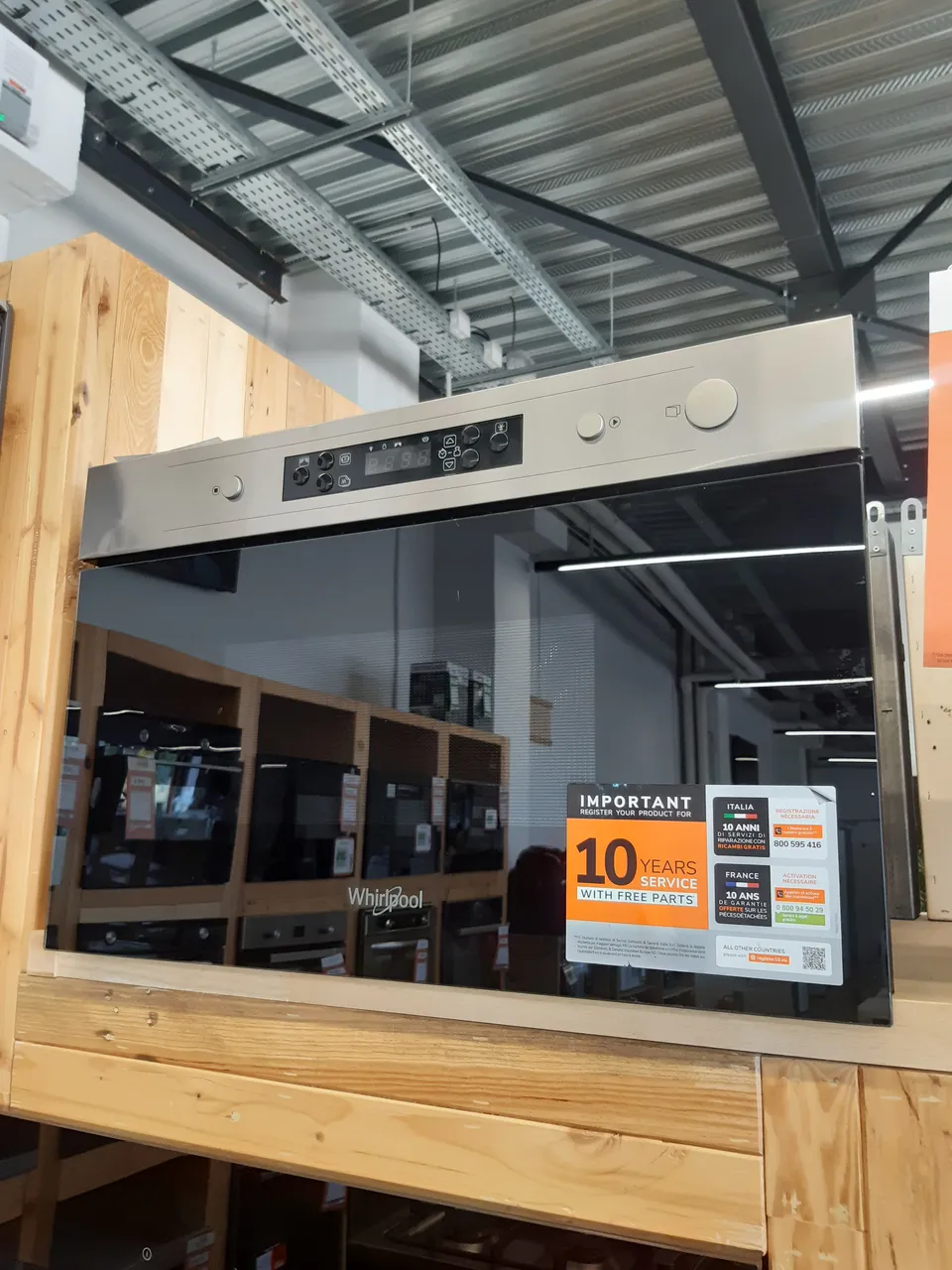 MICRO - ONDE ENCASTRABLE 22 LITRES — WHIRLPOOL