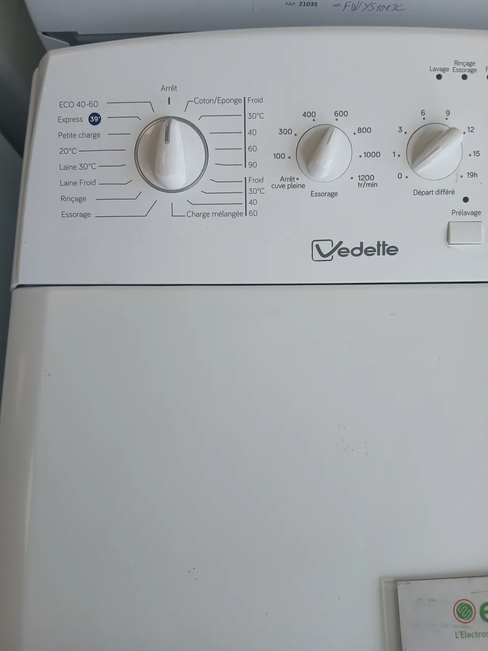 LAVE LINGE TOP — 6KG – Image 2