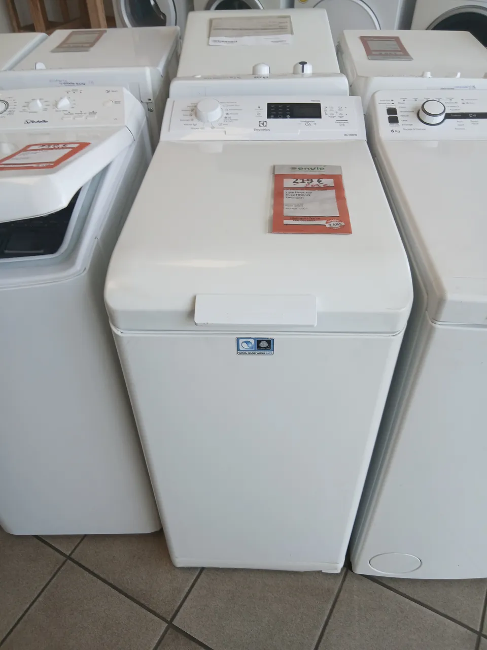 LAVE LINGE TOP ELECTOLUX — 6KG