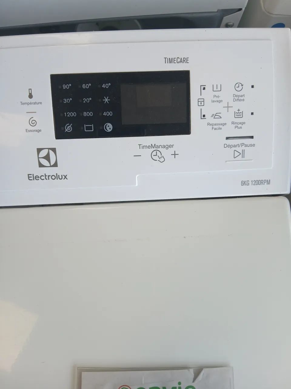 LAVE LINGE TOP ELECTOLUX — 6KG – Image 2