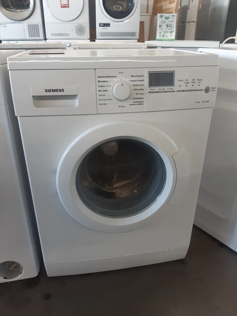 LAVE LINGE HUBLOT 4.5 KG — SIEMENS