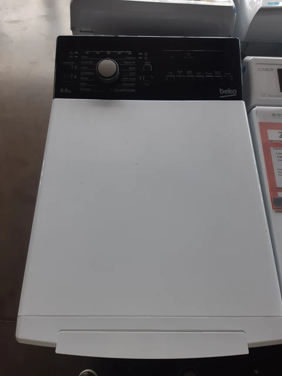 LAVE LINGE TOP 6.5 KG — BEKO
