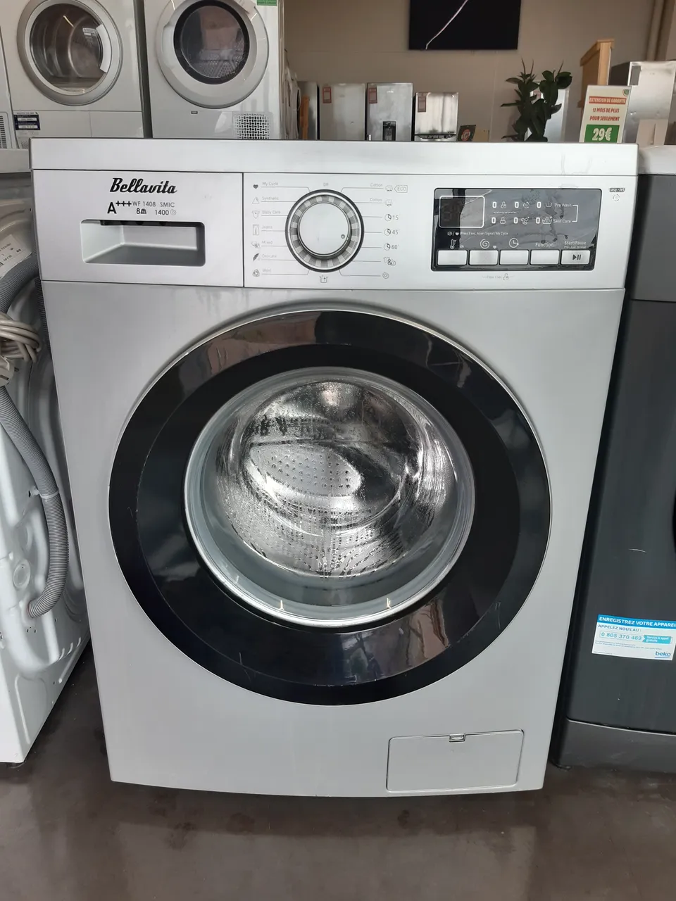 LAVE LINGE HUBLOT 8 KG — BELLAVITA