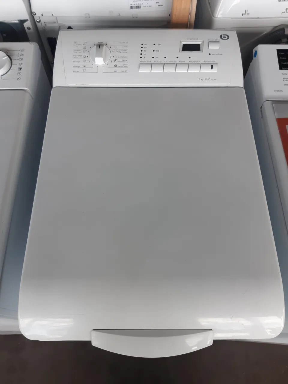 LAVE LINGE TOP 6 KG — ESSENTIEL B