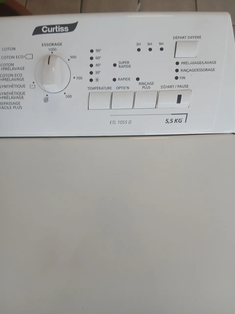 LAVE LINGE TOP — ELECTROLUX – Image 2