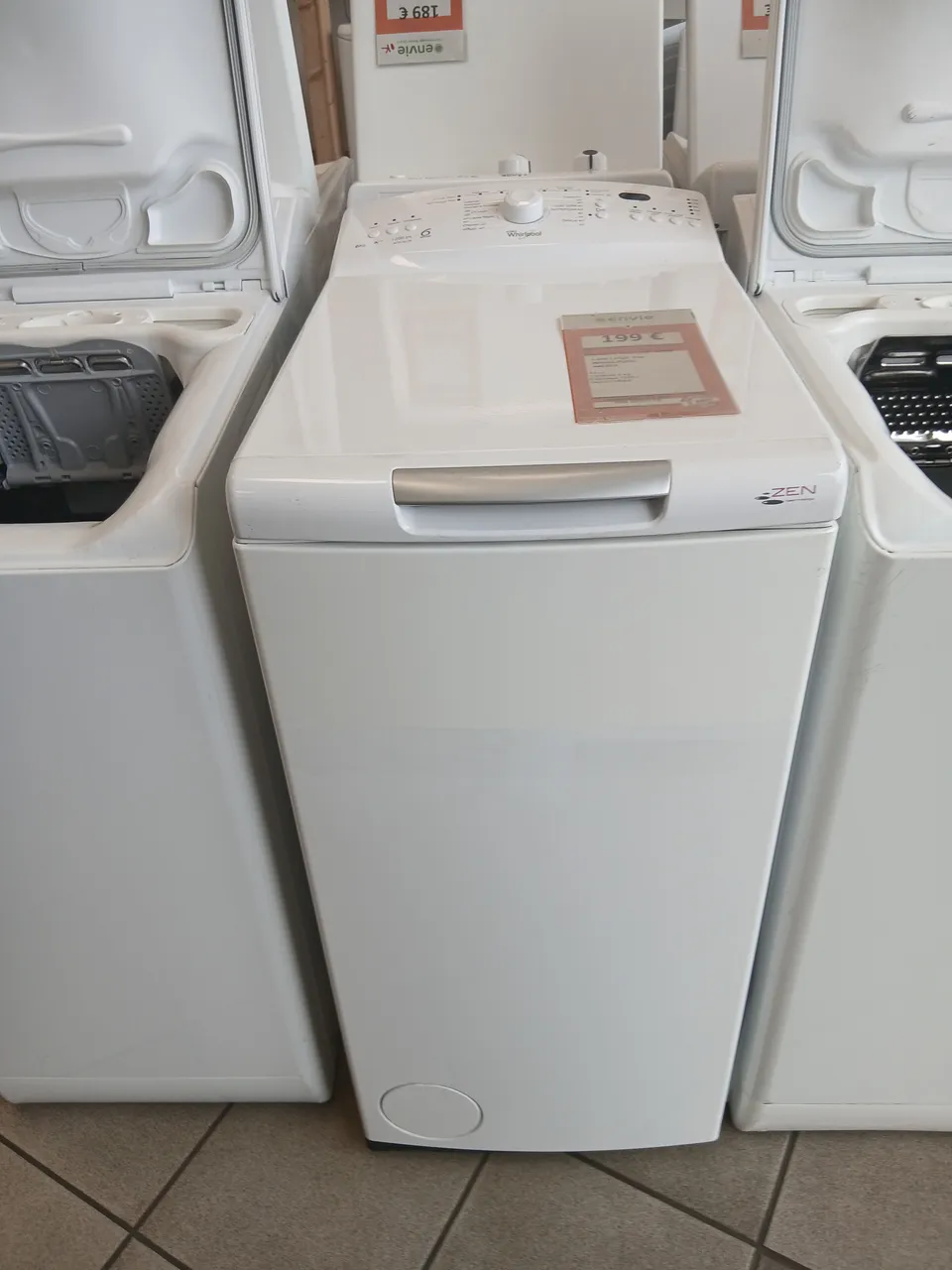 LAVE LINGE TOP — 6KG — WHIRLPOOL