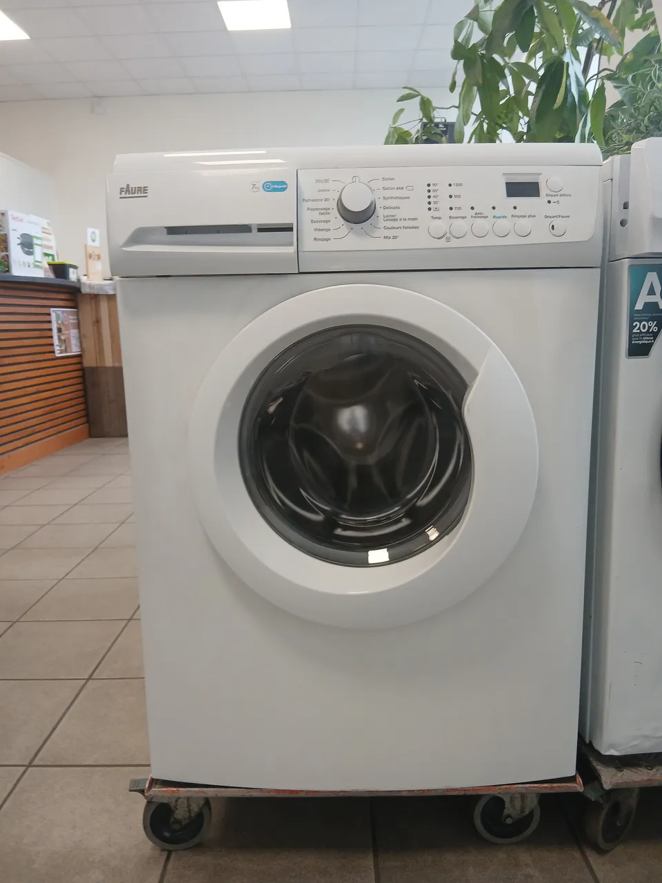 LAVE LINGE HUBLOT — FAURE
