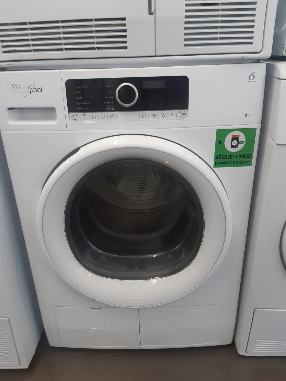 SÈCHE LINGE 8 KG — WHIRLPOOL