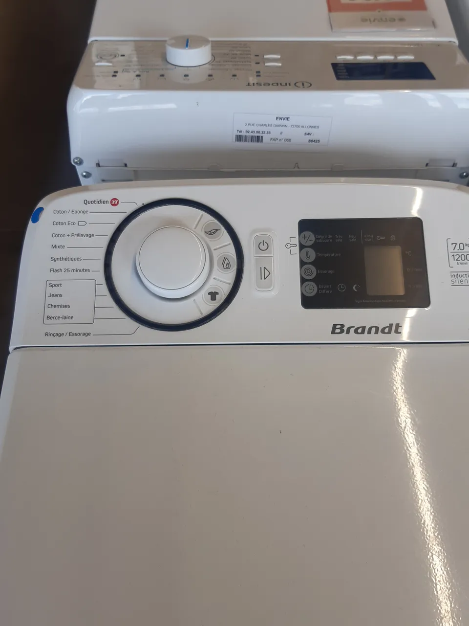LAVE LINGE TOP 7 KG — BRANDT – Image 2