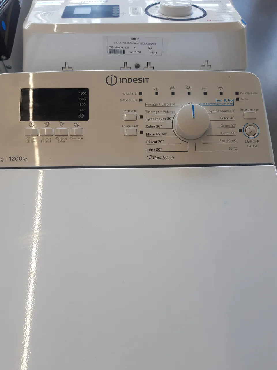 LAVE LINGE TOP 7 KG — INDESIT – Image 2