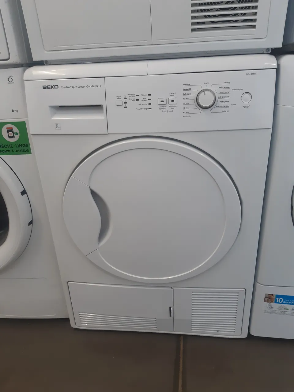 SÈCHE LINGE 8 KG — BEKO