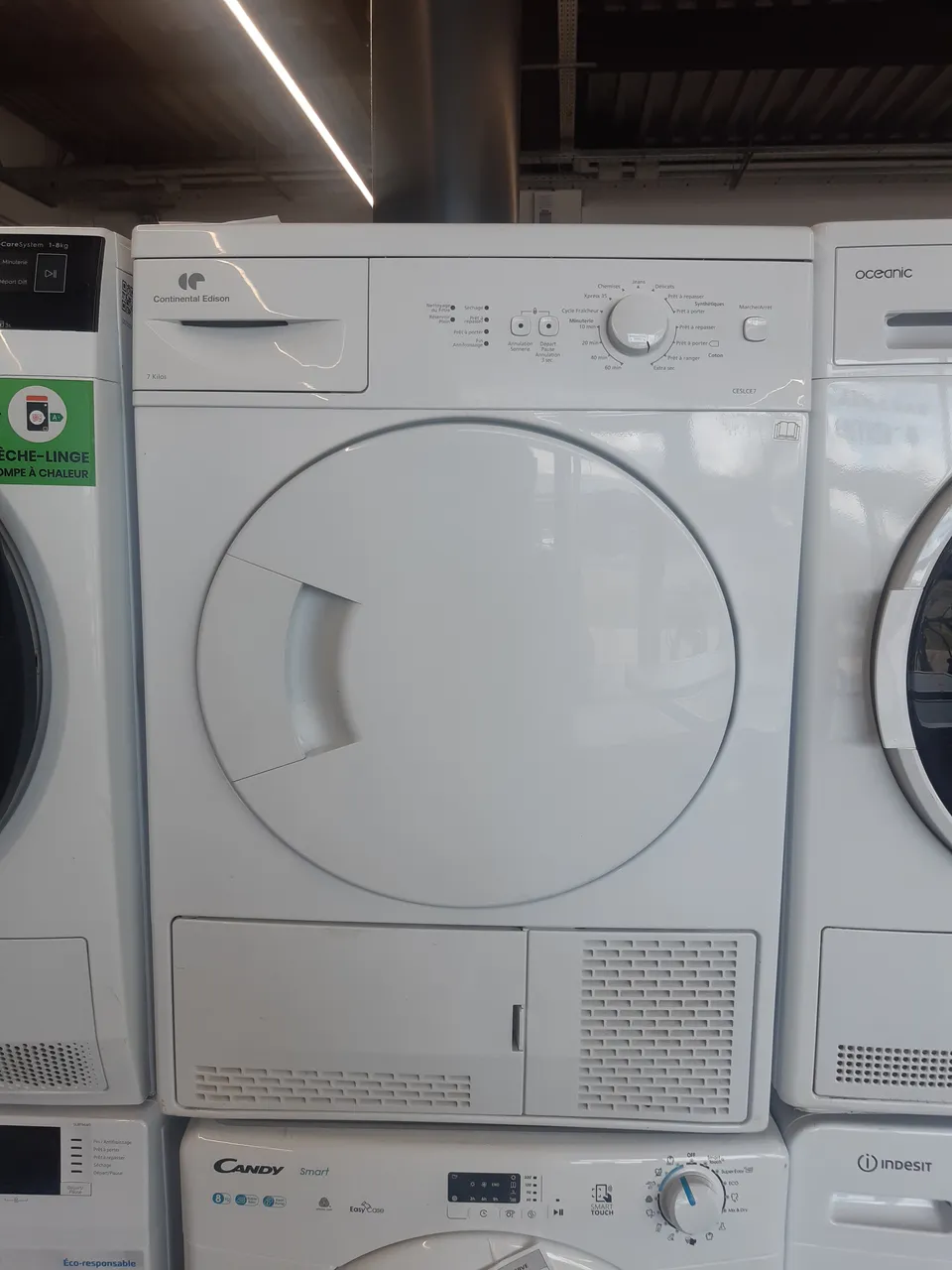 SÈCHE LINGE 7 KG — CONTINENTAL EDISON
