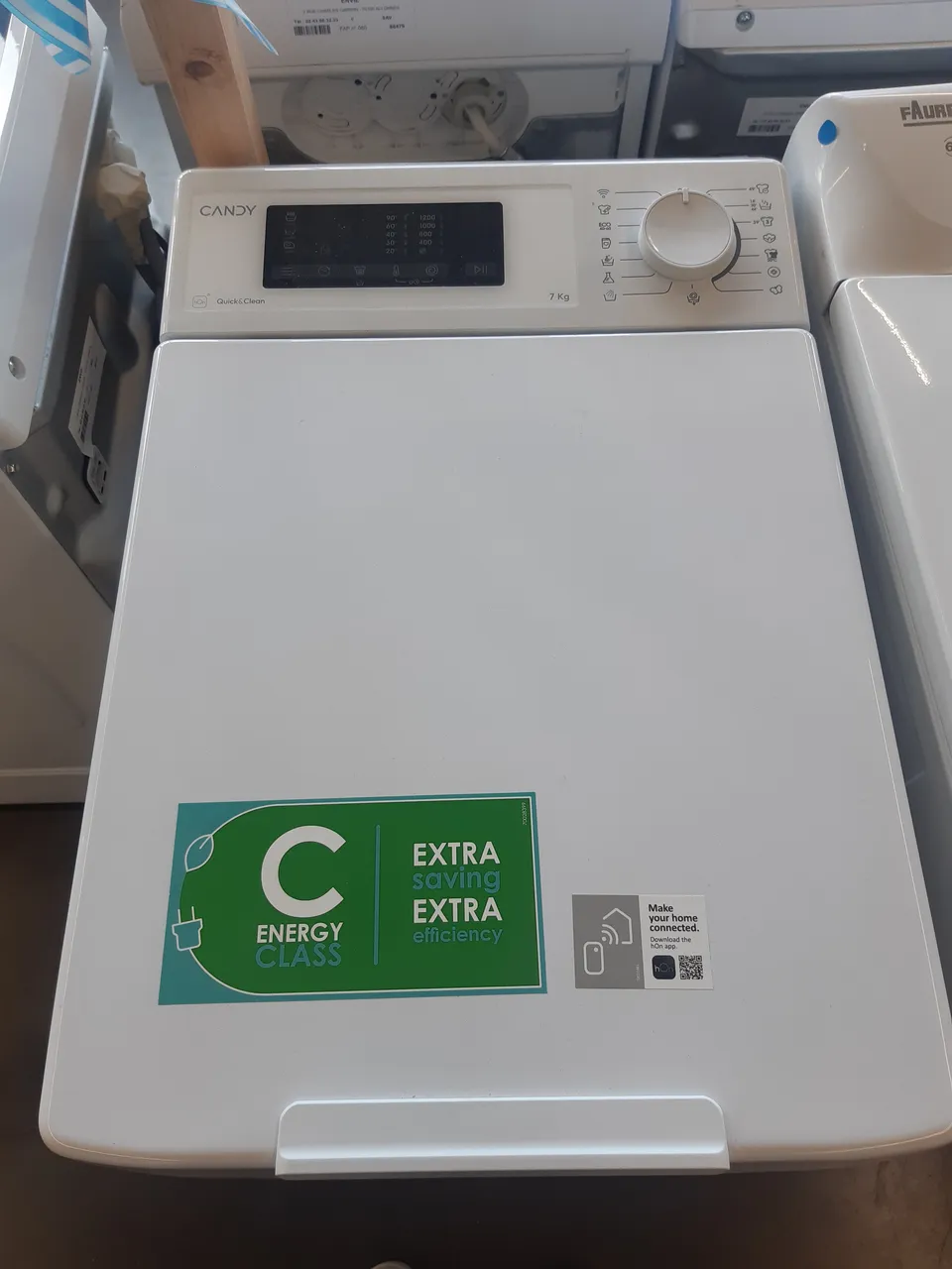 LAVE LINGE TOP 7 KG — CANDY