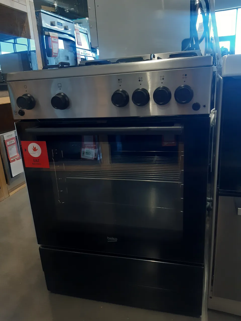 CUISINIÈRE TOUT GAZ — BEKO – Image 2
