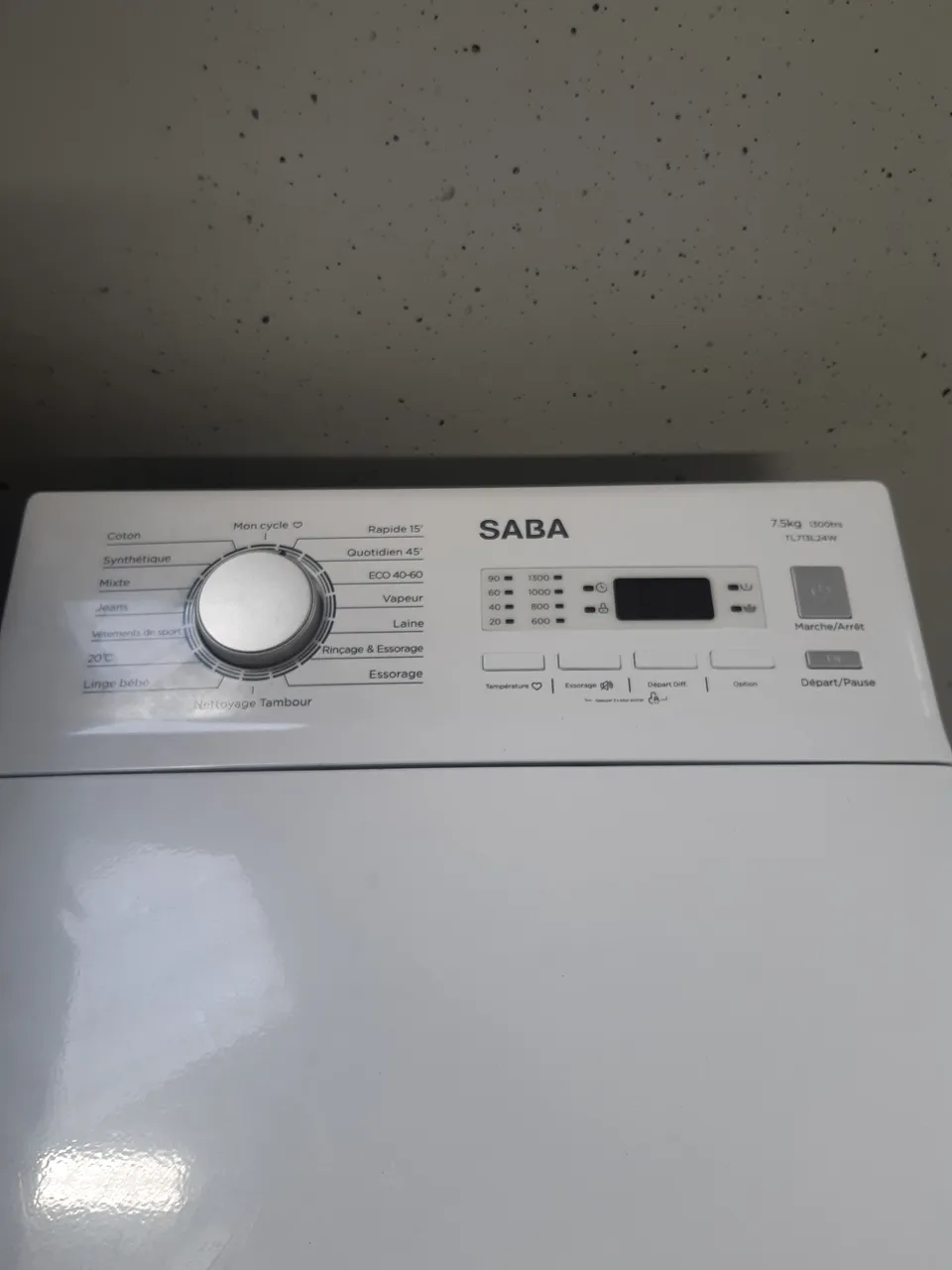 LAVE LINGE TOP 7.5 KG — SABA – Image 2