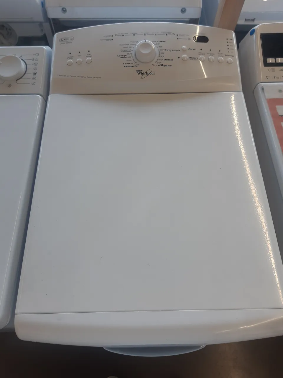 LAVE LINGE TOP 5 KG — WHIRLPOOL