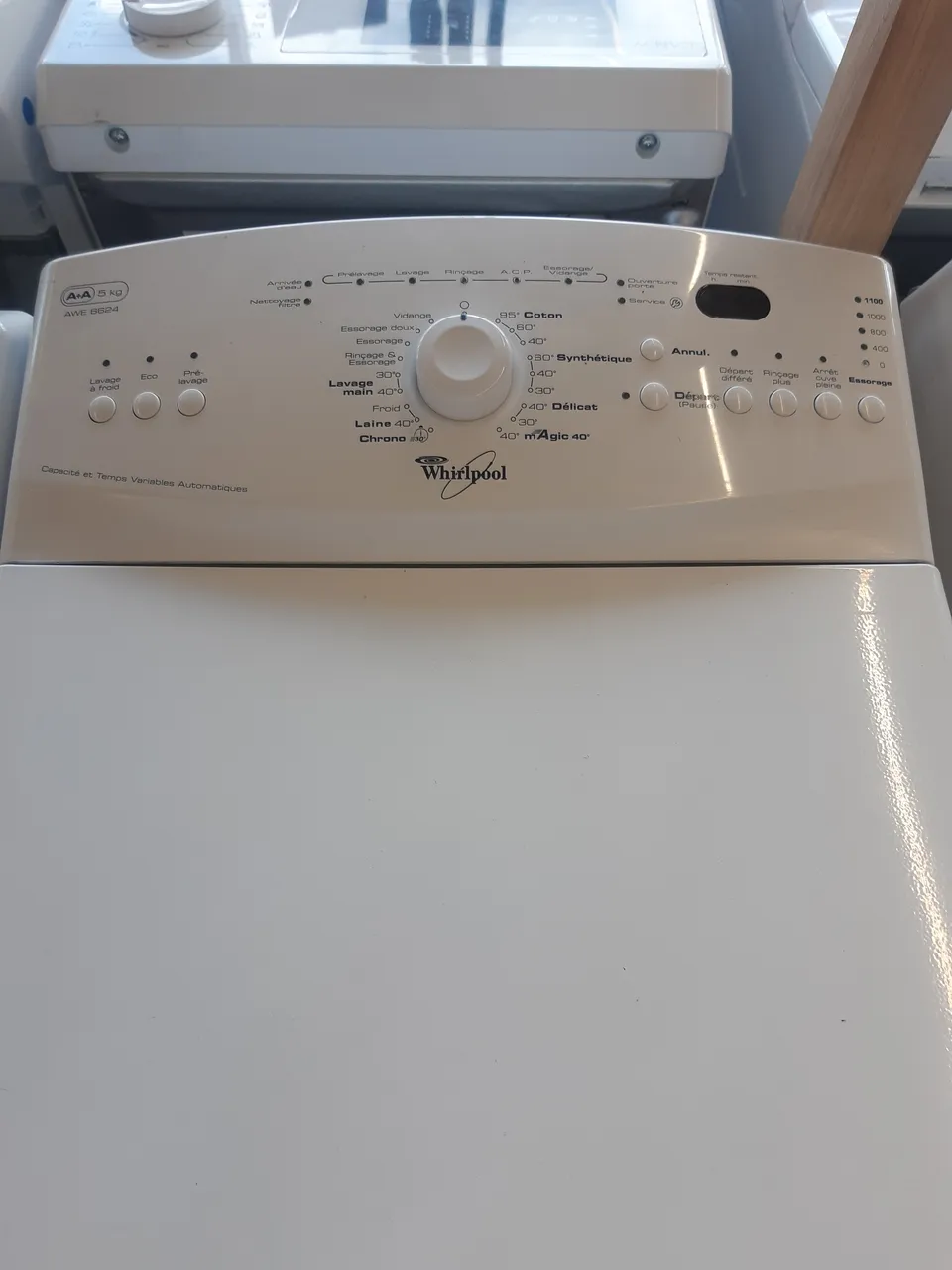 LAVE LINGE TOP 5 KG — WHIRLPOOL – Image 2