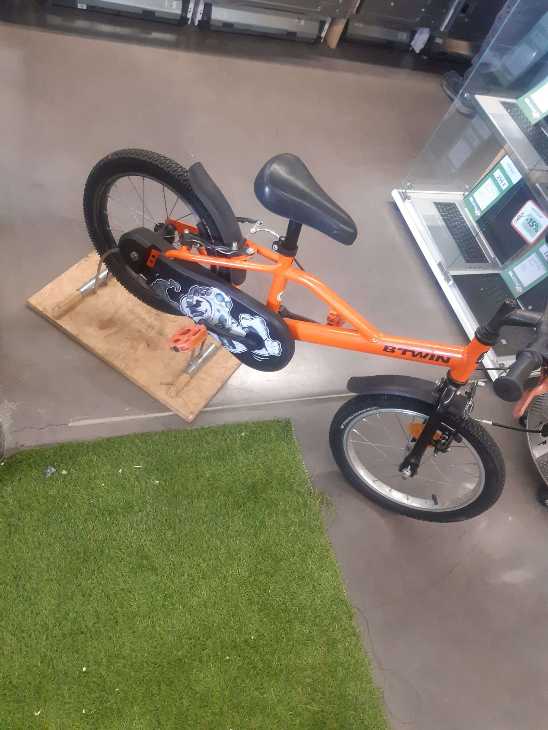 VÉLO ENFANT 16 POUCES — B-TWIN