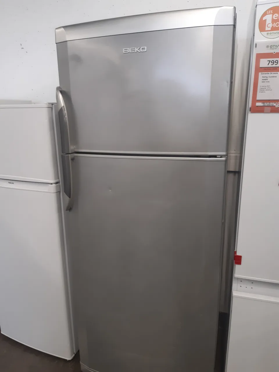 RÉFRIGÉRATEUR DOUBLE FROID 400 LITRES — BEKO